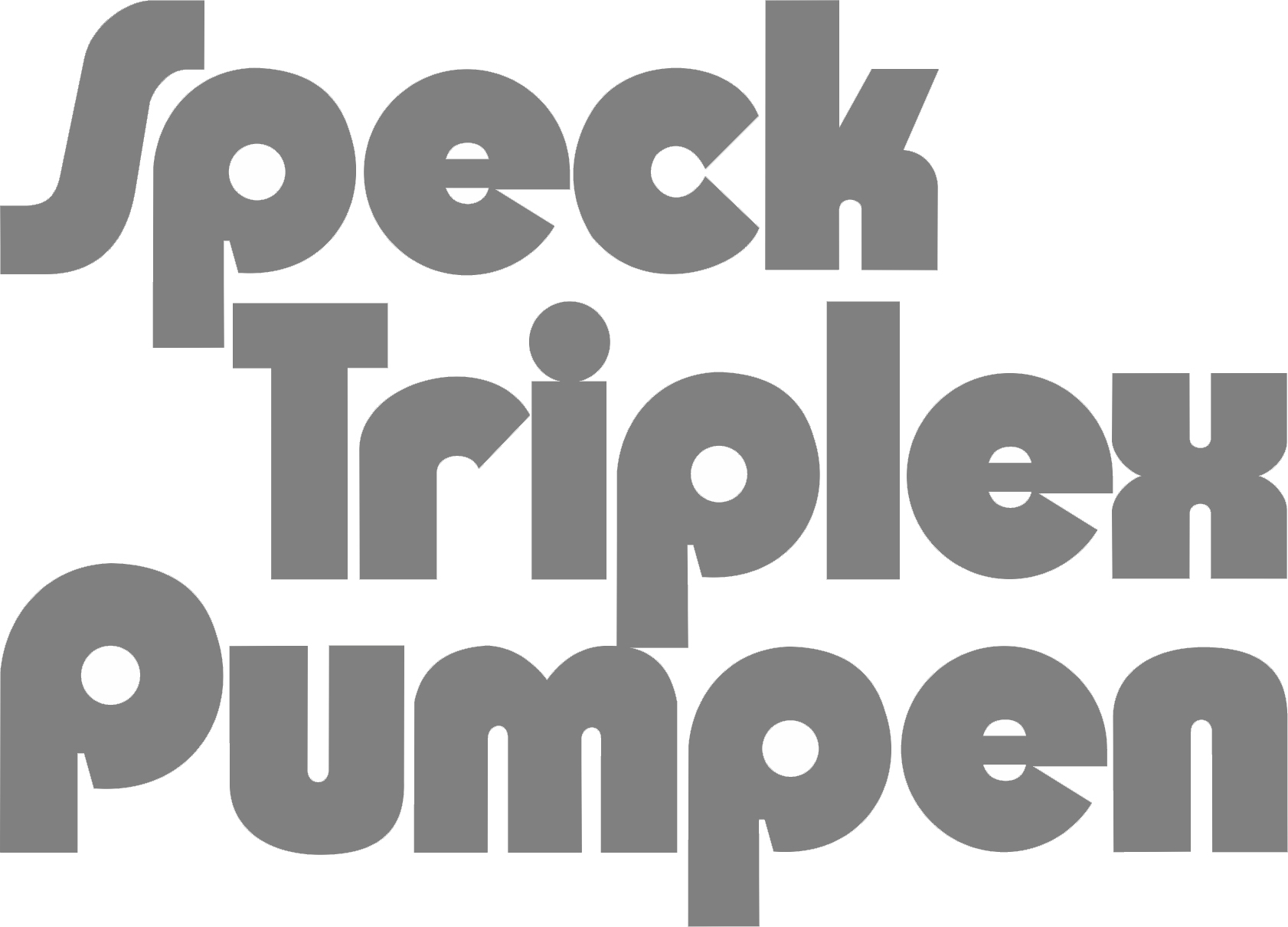 speck triplex pumpen grau geändert